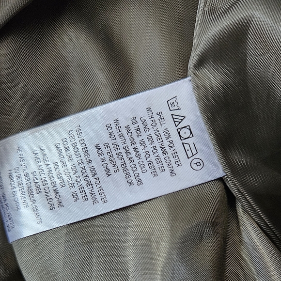 French Connection Bomber Jacket Olive Green XS - Picture 8 of 10